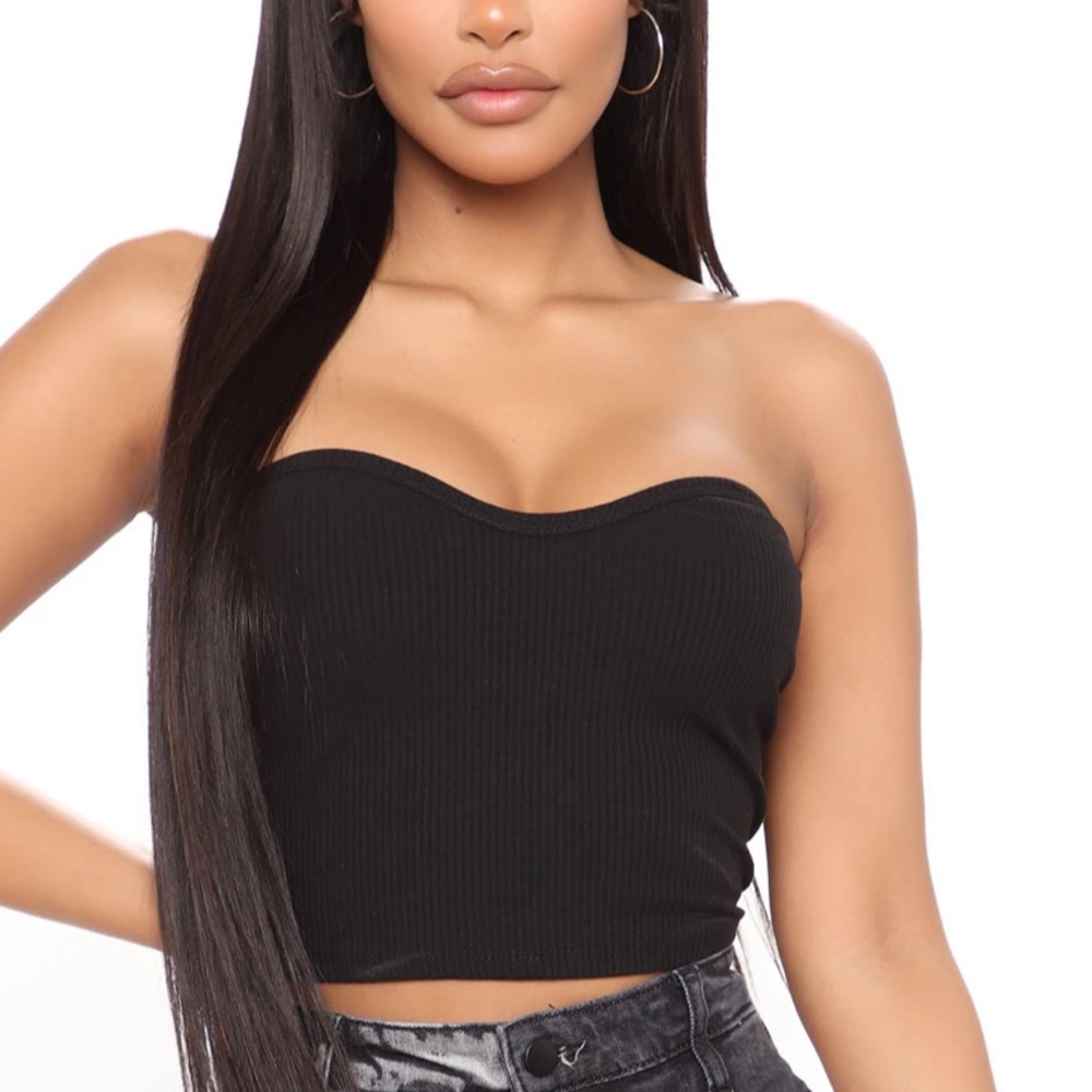 Black tube top